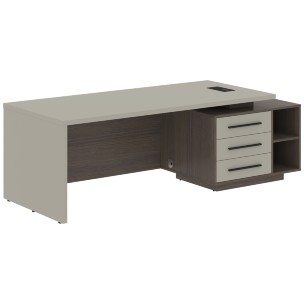 Стол руководителя с тумбой VCT 2390(R) 2300х900х750 VELION