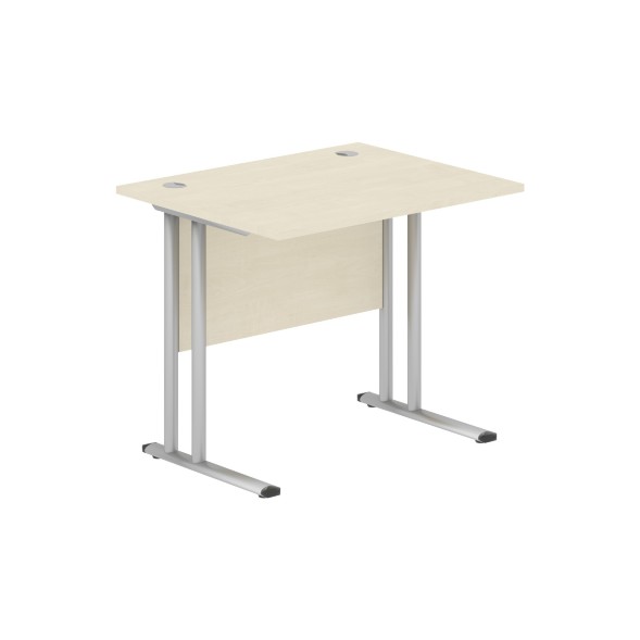 Стол письменный СП-1М Клен*/серебро 900х720х755 IMAGO-M в Нижнем Новгороде 