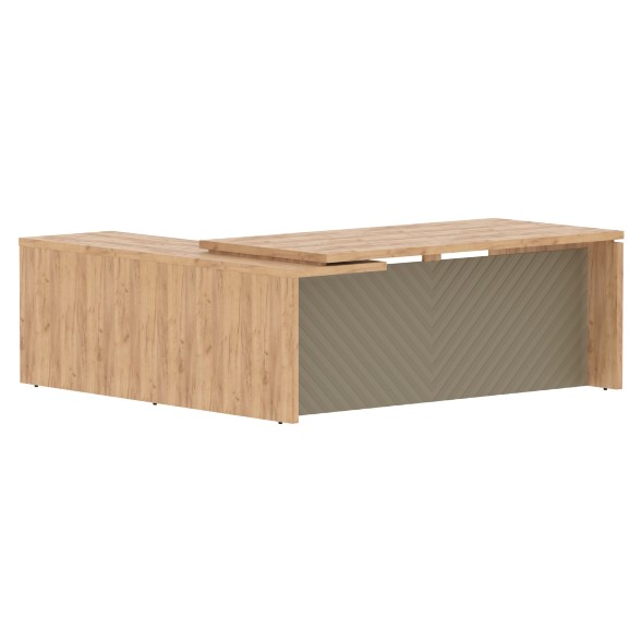 Стол руководителя TLCT 2020(R) 2000х2000х750 TORR LUX в Нижнем Новгороде 