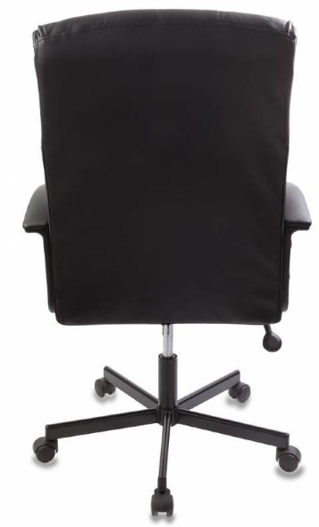 Кресло руководителя Бюрократ CH-823AXSN черный эко.кожа крестов. металл черный