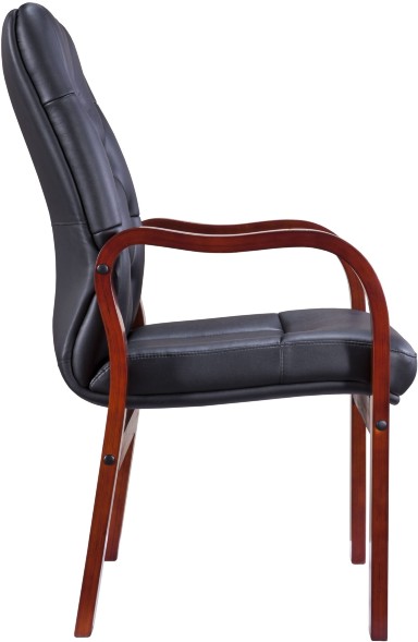 Кресло для посетителей Everprof Monaco Wood CF Эко