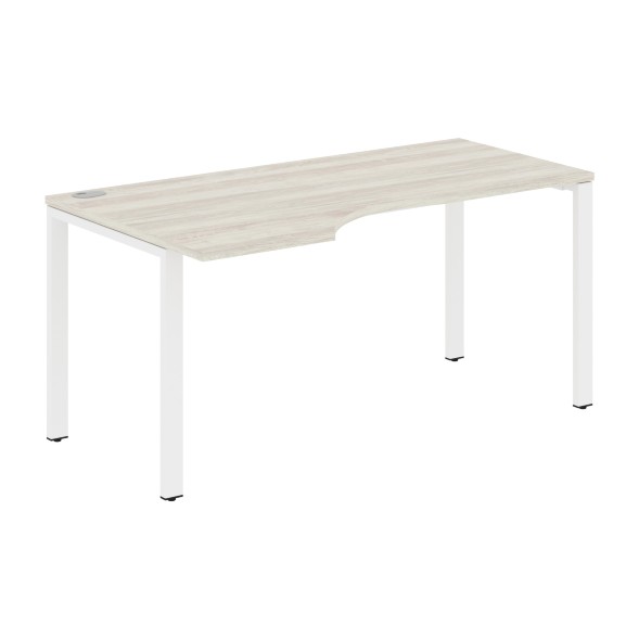 Стол эргономичный XS6CET 169(L) белый/антрацит 1600х900х750 XTEN-S60 в Нижнем Новгороде 