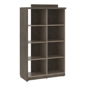 Каркас шкафа СФ-534102 Бетон чикаго тем F187 ST9/Дрифтвуд H3090 ST22 1037х454,5х1770 WOOD&STONE