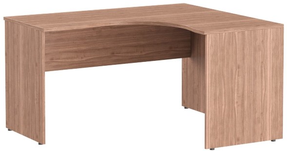 Стол криволинейный СА-3Пр Беларусь Ясень Шимо 1400*1200(600)*755 IMAGO