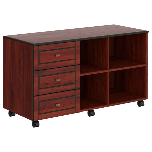 Тумба сервисная LCRT 1250(L) Темный каштан 1200х500х670 LAREX в Нижнем Новгороде 