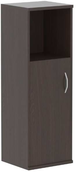 Шкаф колонка с глухой малой дверью СУ-2.1(L)  Венге Магия 406х365х1200