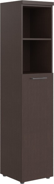 Шкаф колонка с глухой средней дверью и топом THC 42.6 венге-магия Z 430х452х1968