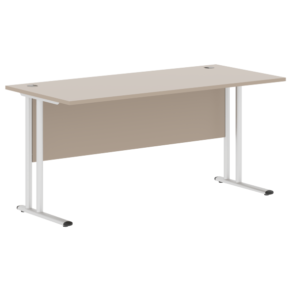 Стол письменный СП-4М Клен*/серебро 1600х720х755 IMAGO-M в Нижнем Новгороде 