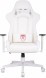 Кресло игровое Zombie Neo белый эко.кожа крестов. пластик пластик белый