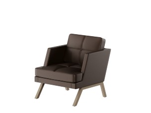 Aldo Кресло с декором из пуговиц ALDB-01L 790*875*890