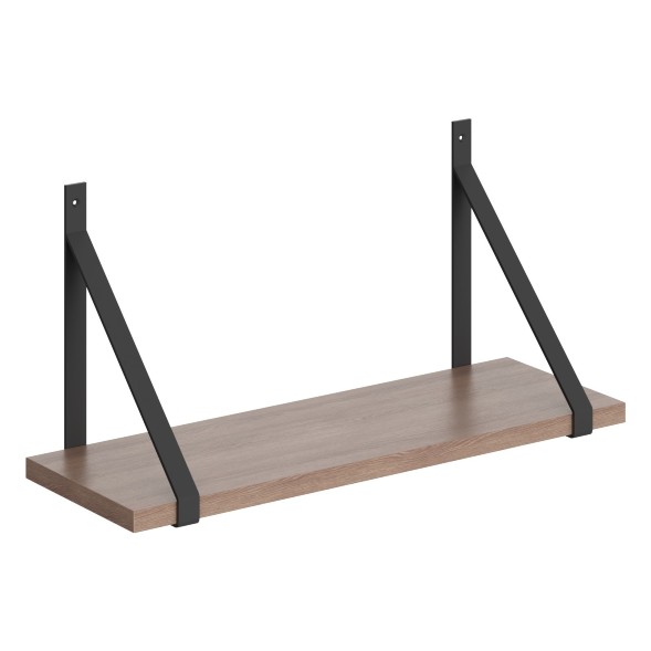 Полка с полкодержателями SH2-GINO 630х210х300 COFFEE в Нижнем Новгороде 