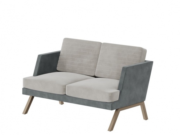 Алдо Диван двухместный ALD-02L 1430*875*890