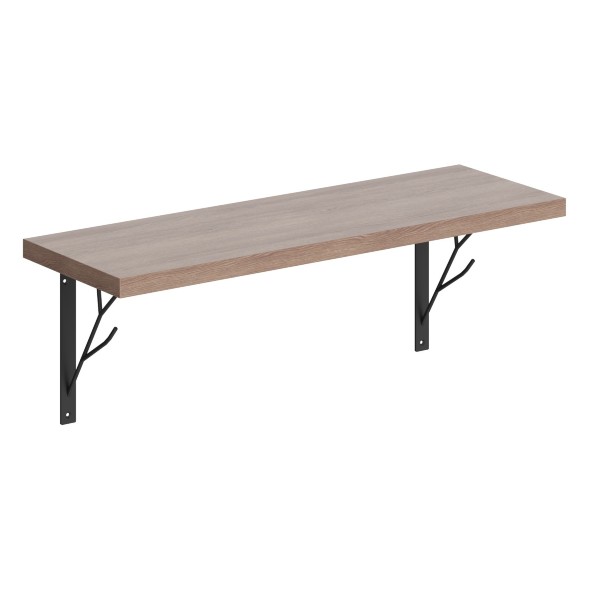 Полка с полкодержателями SH2-TREE 630х210х222 COFFEE в Нижнем Новгороде 