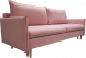 Диван Слипсон 2120*960*900 розовый