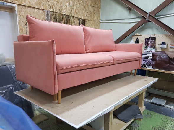 Диван Слипсон 2120*960*900 розовый