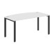Стол руководителя XS6ET 169 белый/антрацит 1600х867х750 XTEN-S60 в Нижнем Новгороде 