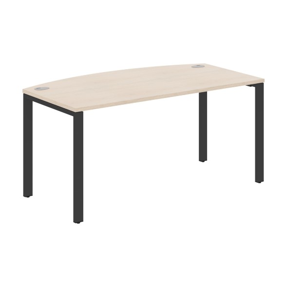 Стол руководителя XS6ET 169 белый/антрацит 1600х867х750 XTEN-S60 в Нижнем Новгороде 