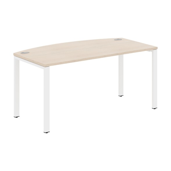 Стол руководителя XS6ET 169 белый/антрацит 1600х867х750 XTEN-S60 в Нижнем Новгороде 