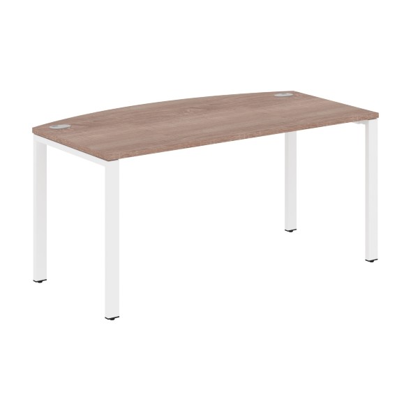 Стол руководителя XS6ET 169 белый/антрацит 1600х867х750 XTEN-S60 в Нижнем Новгороде 