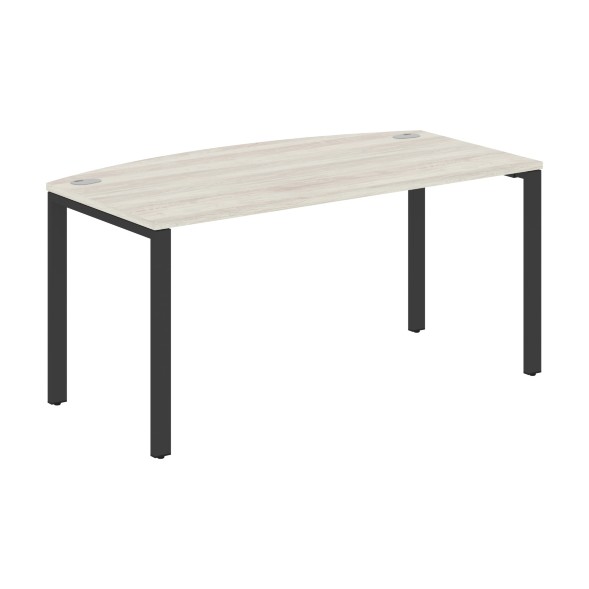 Стол руководителя XS6ET 169 белый/антрацит 1600х867х750 XTEN-S60 в Нижнем Новгороде 