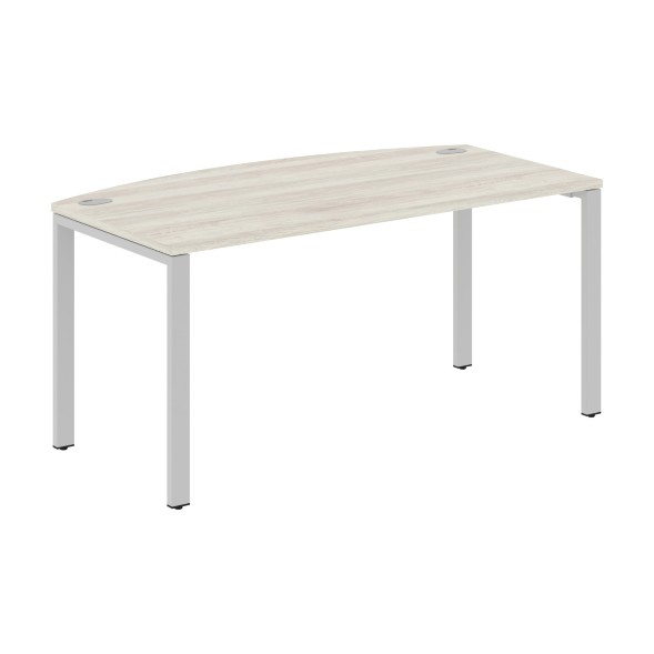 Стол руководителя XS6ET 169 белый/антрацит 1600х867х750 XTEN-S60 в Нижнем Новгороде 