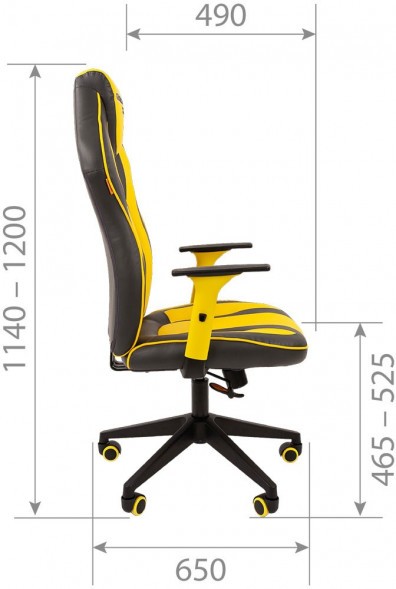 Кресло геймерское CHAIRMAN GAME 23