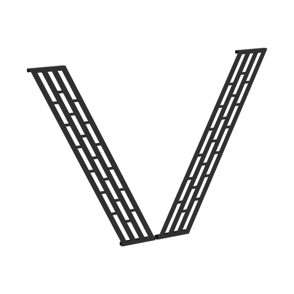Элемент металлический (2шт) Накладка фронтальной панели XQPOF-2 131х22,5х846 XTEN-QP в Нижнем Новгороде 