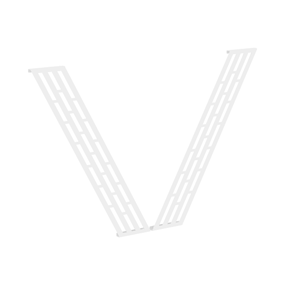 Элемент металлический (2шт) Накладка фронтальной панели XQPOF-2 131х22,5х846 XTEN-QP в Нижнем Новгороде 