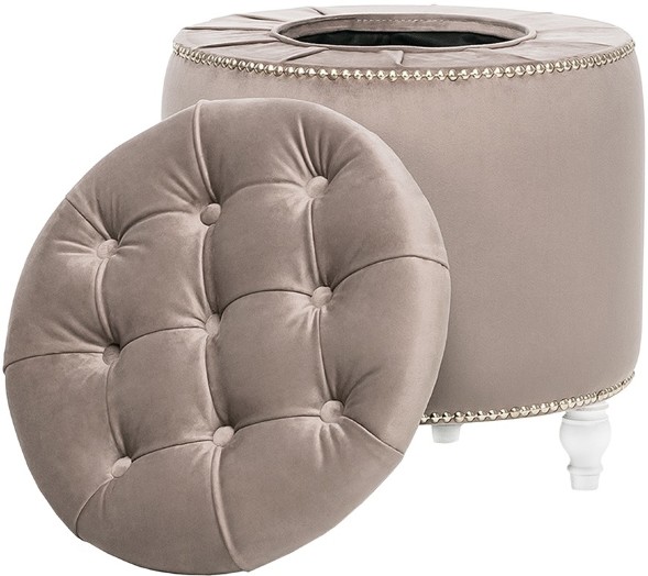 Пуф Leset Classic-02 круглый персиковый