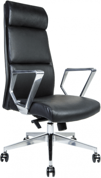 Кресло руководителя NORDEN ЛОНДОН ЛЮКС чёрная экокожа