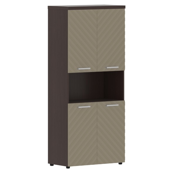 Шкаф с комплектами малых дверей и топом TLHC 85.4 856х450х1968 TORR LUX в Нижнем Новгороде 