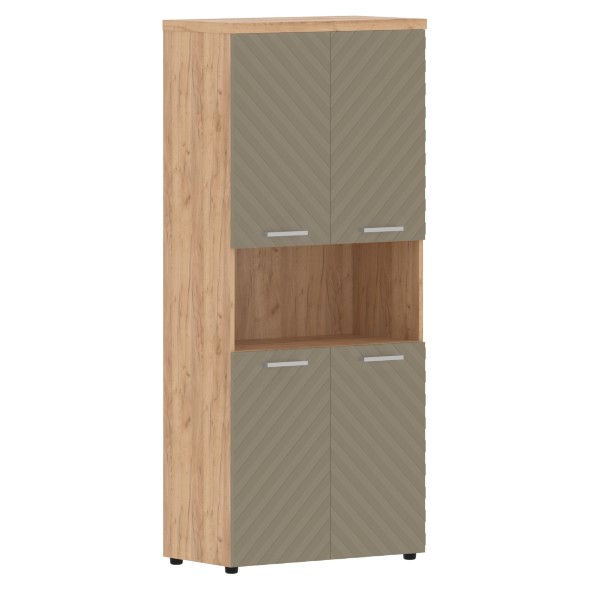 Шкаф с комплектами малых дверей и топом TLHC 85.4 856х450х1968 TORR LUX в Нижнем Новгороде 