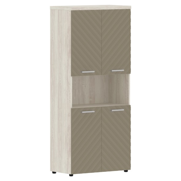 Шкаф с комплектами малых дверей и топом TLHC 85.4 856х450х1968 TORR LUX в Нижнем Новгороде 