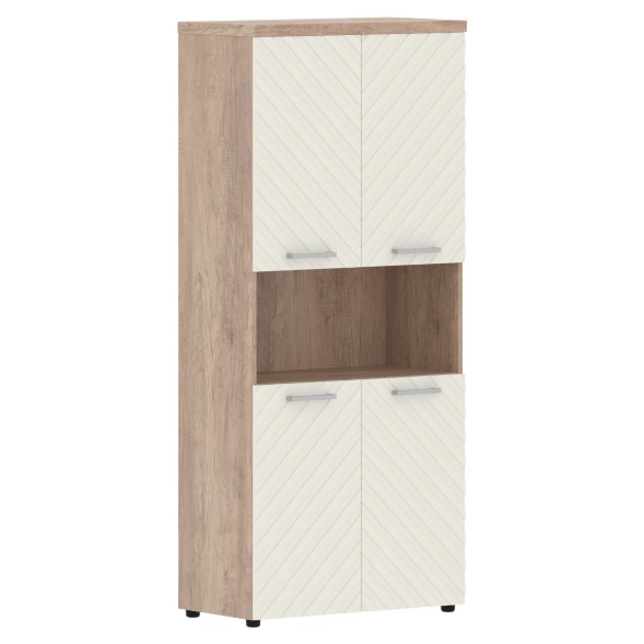 Шкаф с комплектами малых дверей и топом TLHC 85.4 856х450х1968 TORR LUX в Нижнем Новгороде 