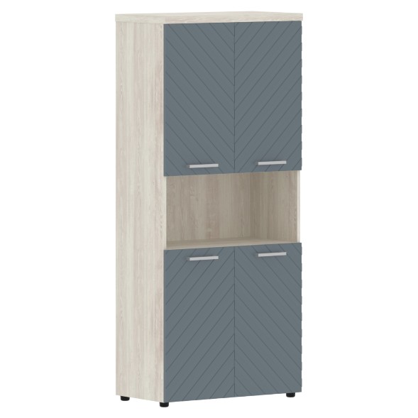 Шкаф с комплектами малых дверей и топом TLHC 85.4 856х450х1968 TORR LUX в Нижнем Новгороде 