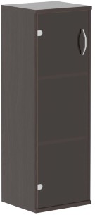 Шкаф колонка со стеклянной дверью СУ-2.4 Венге Магия 406х365х1200