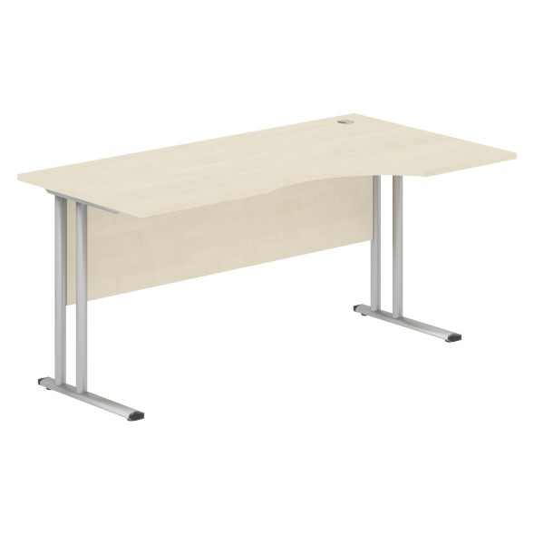 Стол эргономичный СА-1M(R) Клен*/серебро 1600х900х755 IMAGO-M в Нижнем Новгороде 