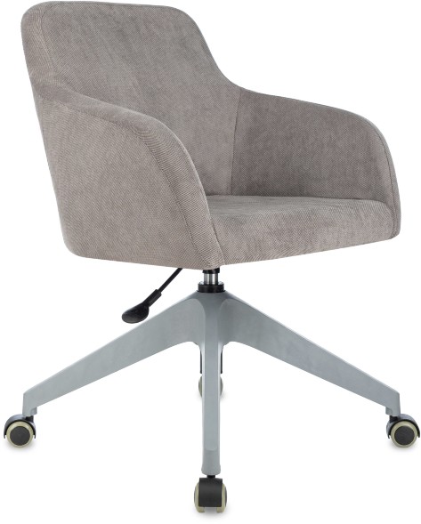  Кресло Бюрократ CH-380GL коричневый Marsell 22 крестов.4-луч. пластик пластик серый