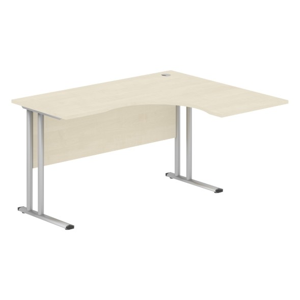 Стол эргономичный СА-3M(R) Клен*/серебро 1400х1200х755 IMAGO-M в Нижнем Новгороде 