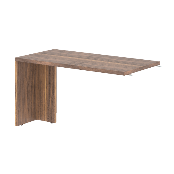 Брифинг-приставка VRB 1470 Американский орех 1400х700х750 VELION VENEER в Нижнем Новгороде 