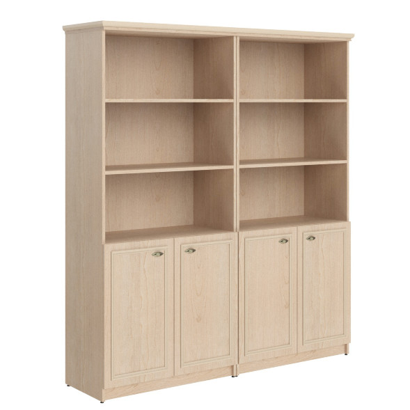 Шкаф высокий 2-х секционный с малыми глухими дверьми RHC 180.5 1808х466х2023 RAUT