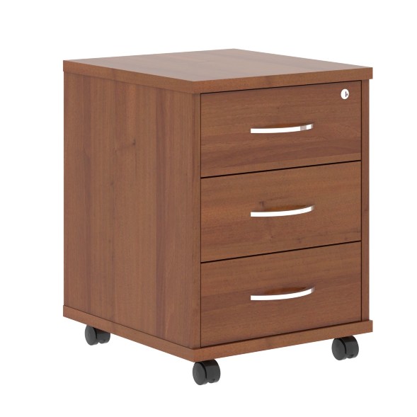 Тумба подкатная ТМ-3 Орех с фолдингом 412*450*551 IMAGO в Нижнем Новгороде 