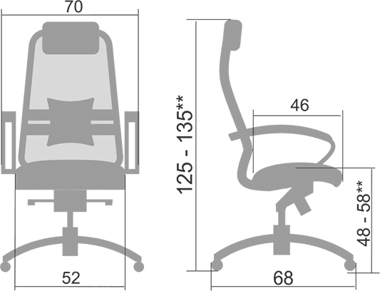 Кресло офисное Samurai SL-1.02