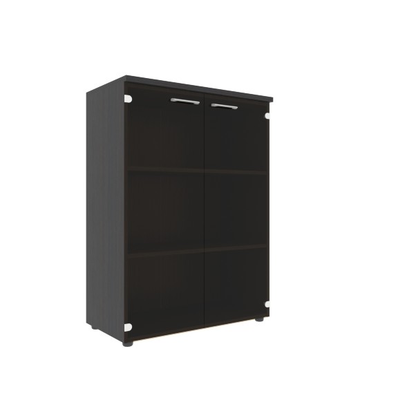 Шкаф со стеклянными дверьми и топом XMC 85.2 Легно темный 856х432х1190 XTEN в Нижнем Новгороде 